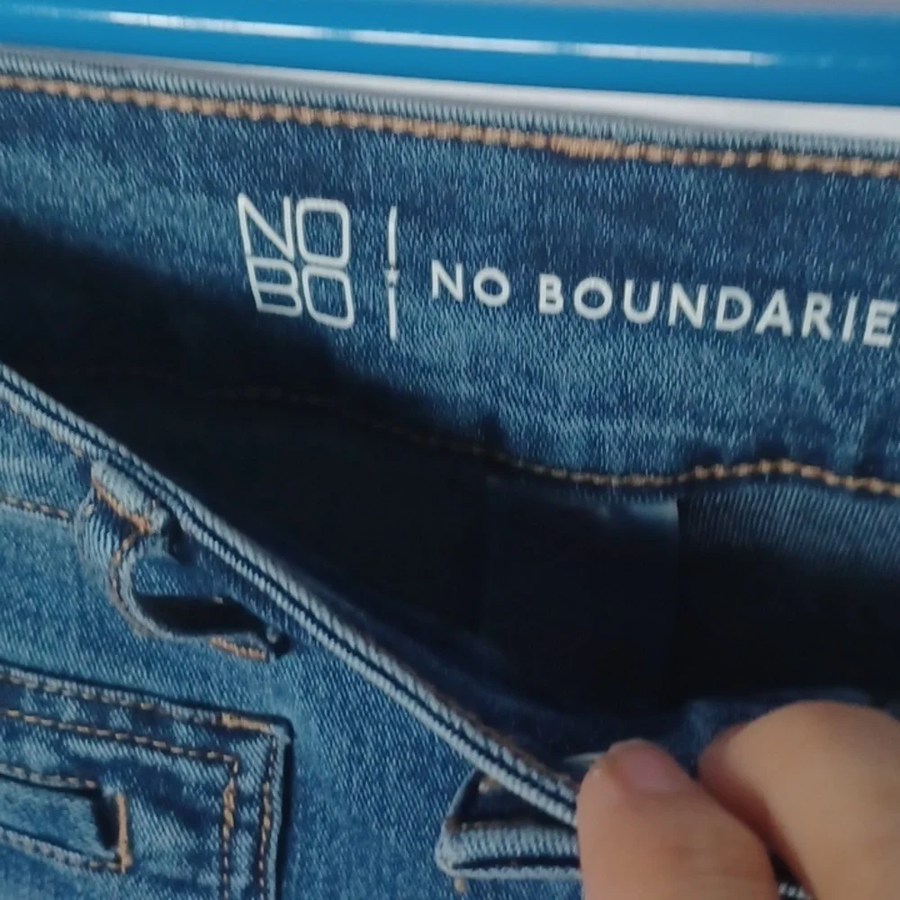 NOBO Skinny Fit Blue Denim Jeans Size 13  Stretchy Fit